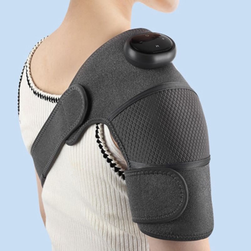 Cordless Heated Knee Massager with Vibration Heat and Digital Display for Arthritis Pain Relief - Image 10