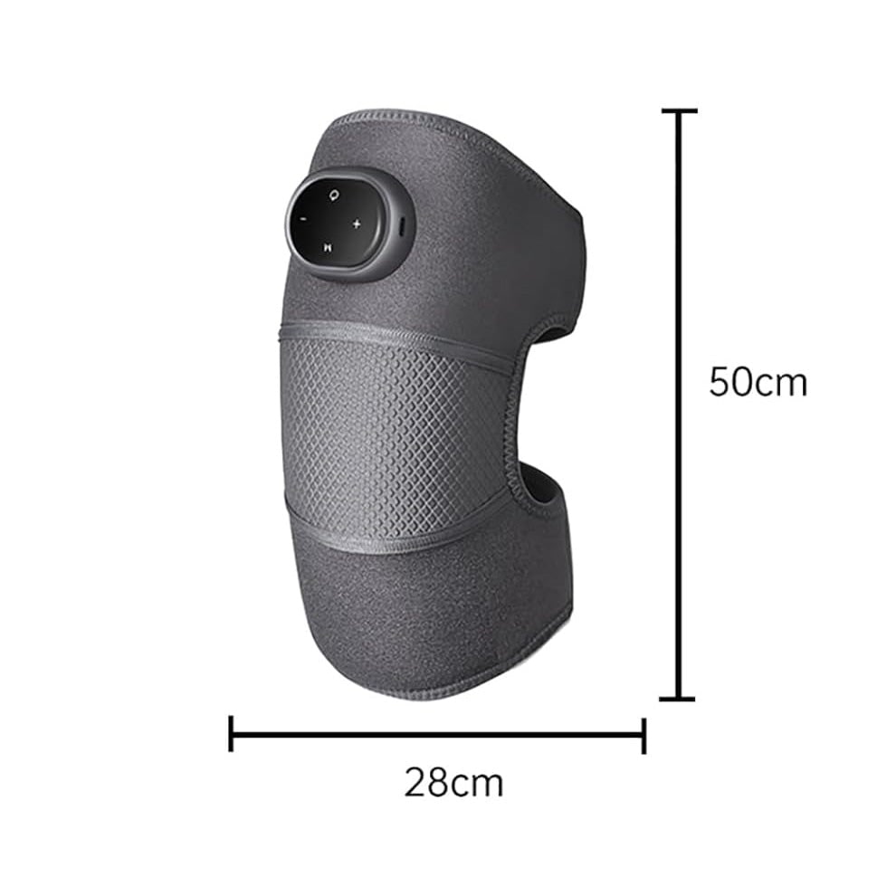 Cordless Heated Knee Massager with Vibration Heat and Digital Display for Arthritis Pain Relief - Image 12