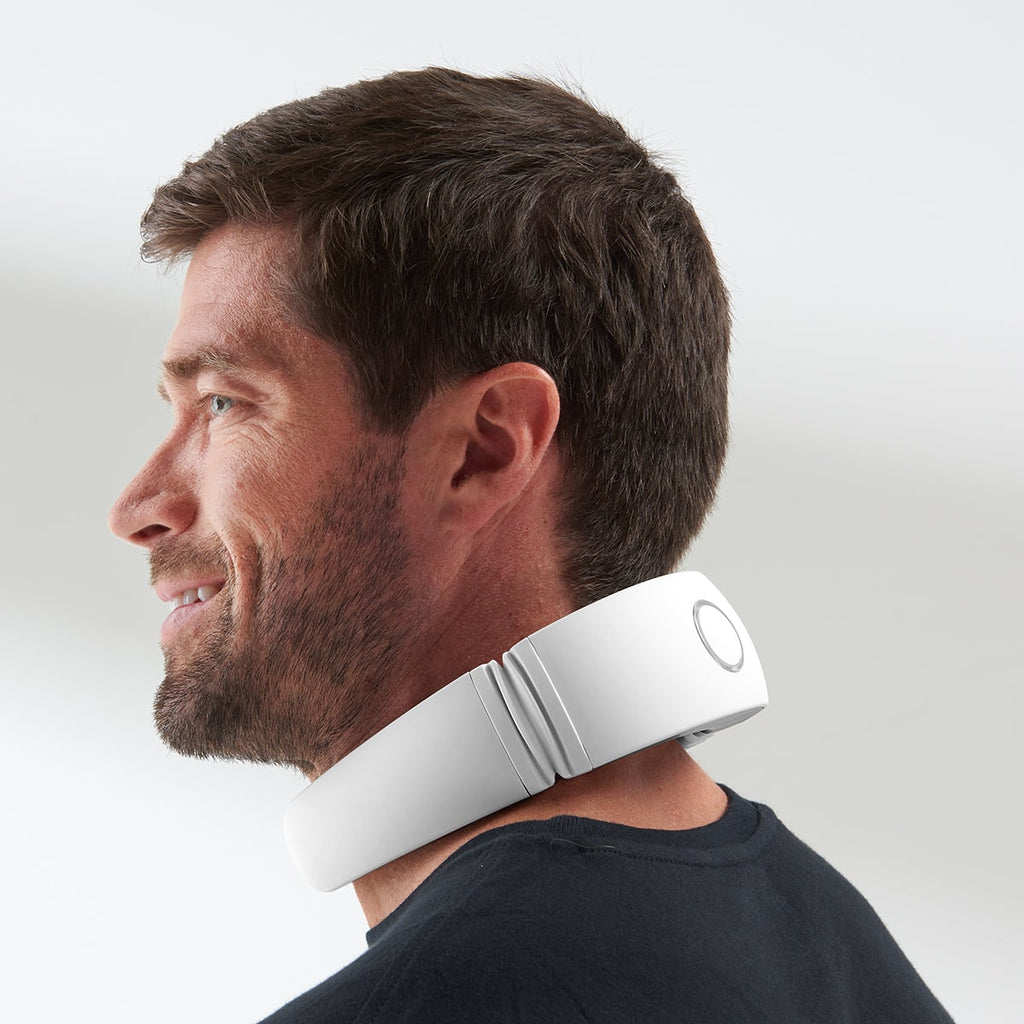 Cordless Neck Massager with Heat Vibration and Wireless Remote Control - Image 1