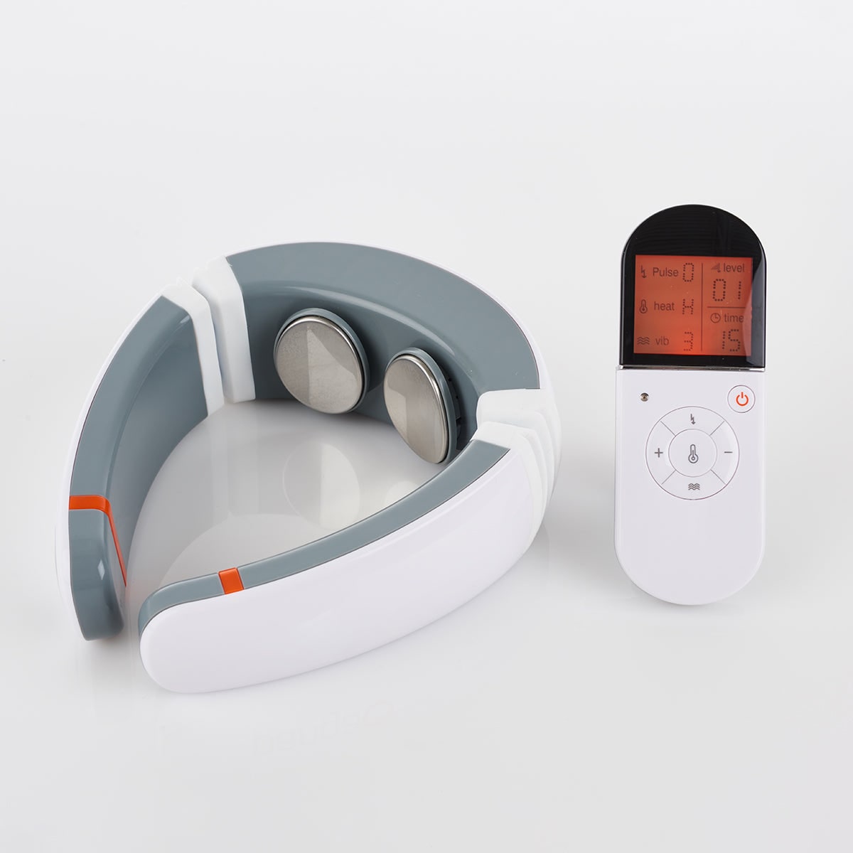 Cordless Neck Massager with Heat Vibration and Wireless Remote Control - Image 3