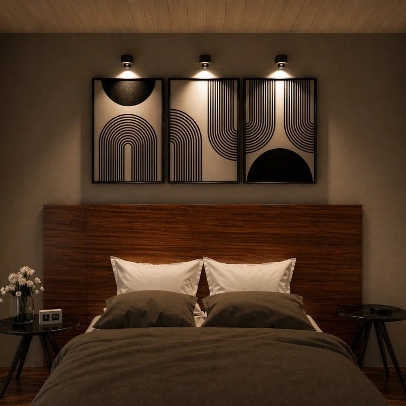 Cordless Wall Sconce Battery Operated Rechargeable Light Magnetic Adjustable LED - Image 10