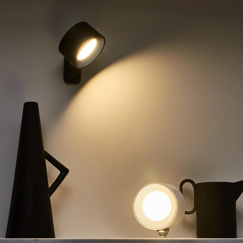 Cordless Wall Sconce Battery Operated Rechargeable Light Magnetic Adjustable LED - Image 14