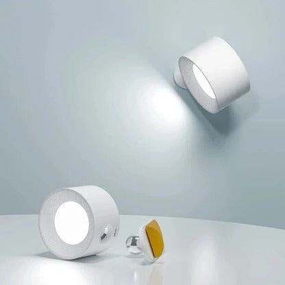 Cordless Wall Sconce with Modern Lighting Battery Powered 360° Rotating Magnetic Mount - Image 12
