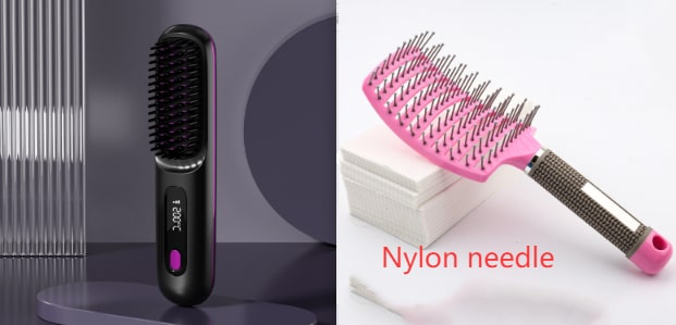 Cordless Wireless Hair Straightener Brush with Fast Heating USB Charging and Storage Pouch - Image 24