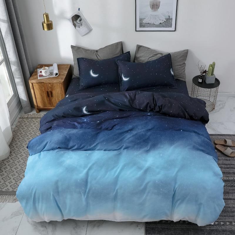 Cotton Duvet Cover Set King Size with Reversible Design and Soft Matte Fabric Bedding - Image 2