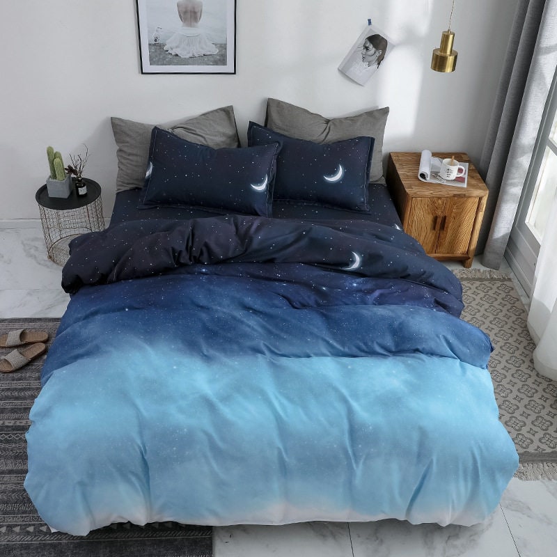 Cotton Duvet Cover Set King Size with Reversible Design and Soft Matte Fabric Bedding - Image 5
