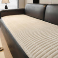Couch Cover Sofa Cushion Seat Quilted Plush Corduroy Protector Microfiber - Image 1
