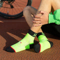 Cycling Socks with Moisture Wicking and Breathable Mesh for Running Performance - Image 1