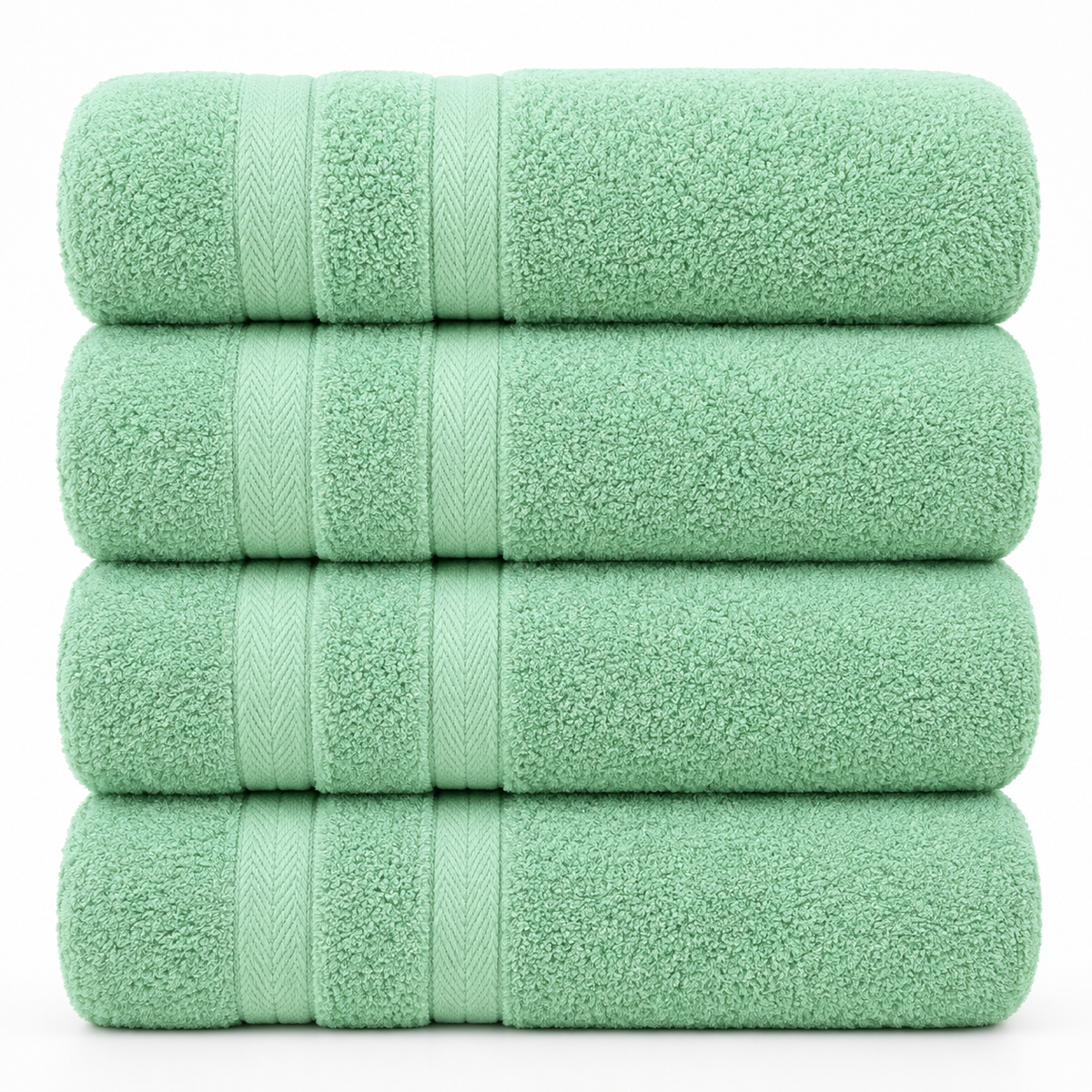 4-Piece Oversized Bath Towel Set 75 × 150 cm Absorbent