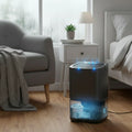 Compact Portable Air Dehumidifier for Home Spaces