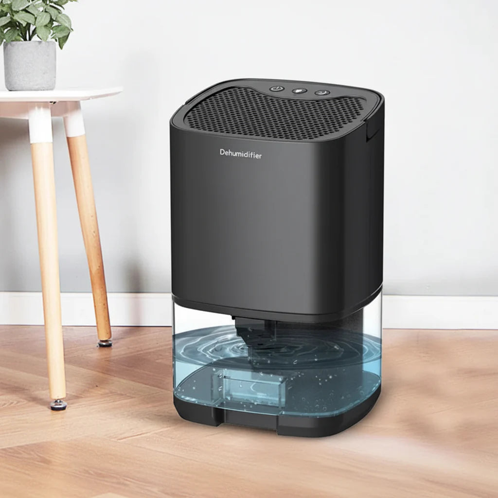 Portable Room Air Dehumidifier with Compact Design