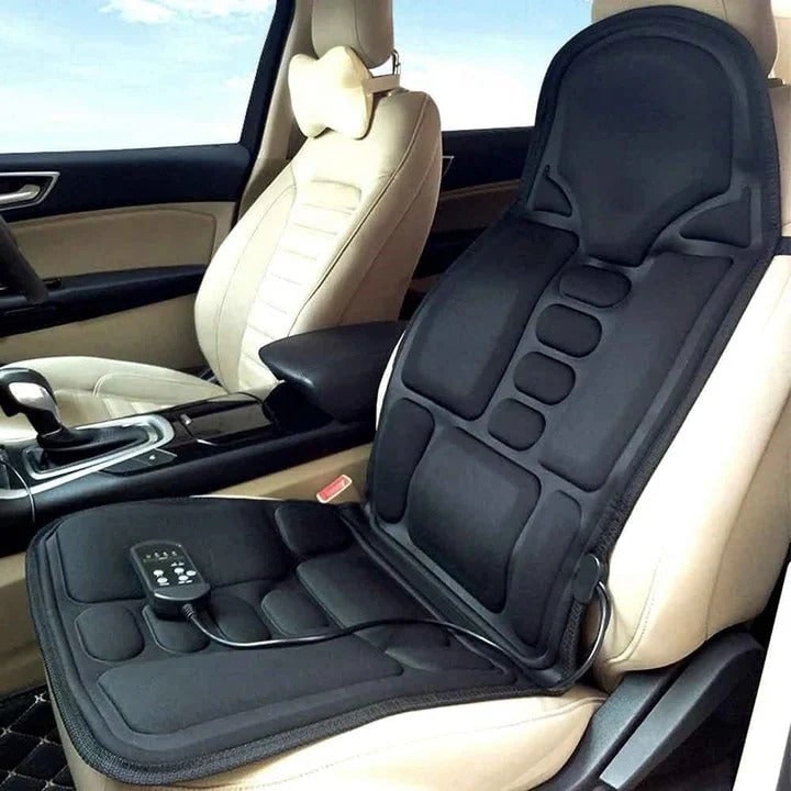 Desk Chair Seat Cushion with Massage Heat and Car Adapter for Pressure Relief Bleacher - Image 6