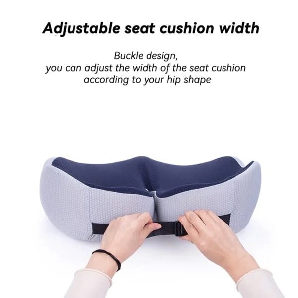 Desk Chair Seat Cushion with Orthopedic Ergonomic Support and Removable Mesh Cover - Image 8
