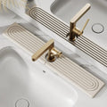 Diatomaceous Earth Faucet Splash Guard Mat with Quick-Drying Absorbent Surface - Image 1