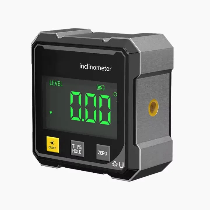 Digital Angle Finder and Measuring Gauge with Magnetic Base and Laser Level Analog - Image 7