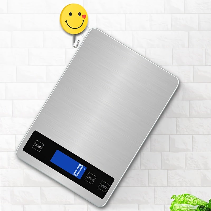 Digital Food Scale Kitchen Weighing Rechargeable Stainless Steel Waterproof Precision - Image 7