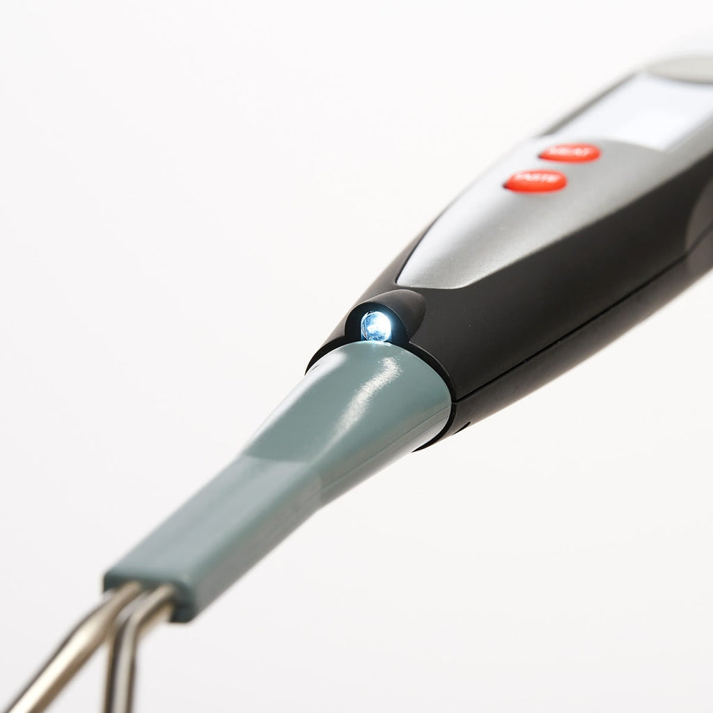Digital Meat Thermometer Instant Read Grill Bbq Fork Stainless Steel LED - Image 4