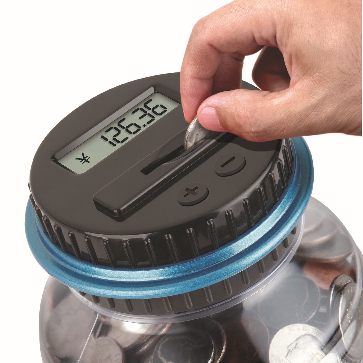 Digital Piggy Bank with Lcd Screen and Coin Counting for Large Capacity Savings Wooden - Image 12