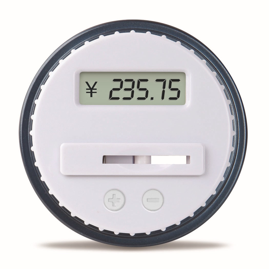Digital Piggy Bank with Lcd Screen and Coin Counting for Large Capacity Savings Wooden - Image 3