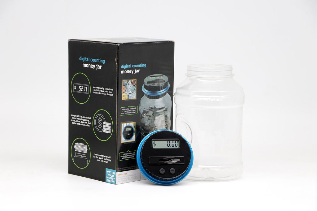 Digital Piggy Bank with Lcd Screen and Coin Counting for Large Capacity Savings Wooden - Image 7