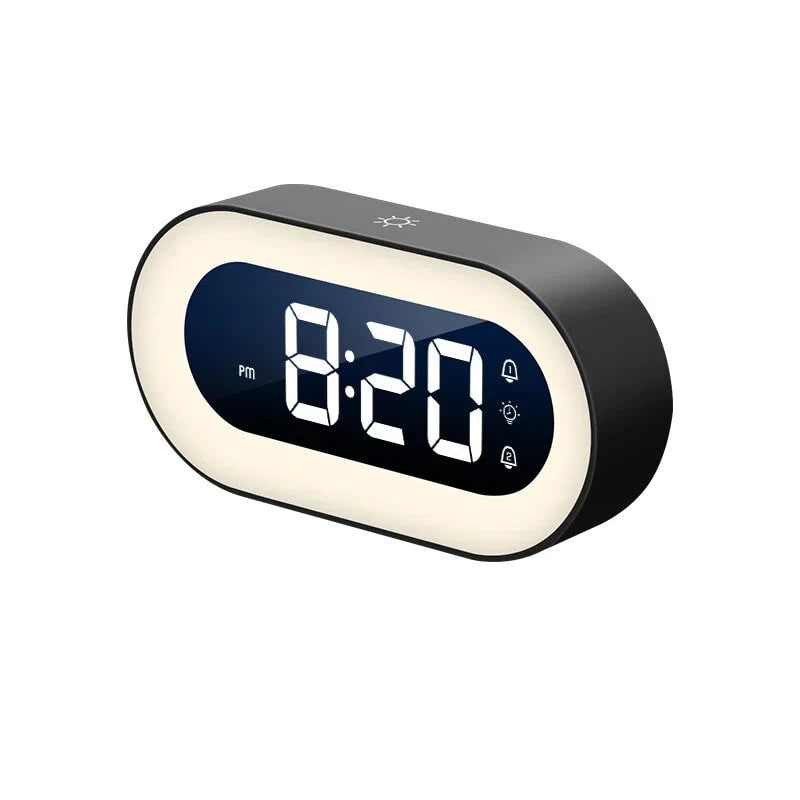 Digital Sunrise Alarm Clock with Dimmable Night Light and Natural Sounds - Image 5
