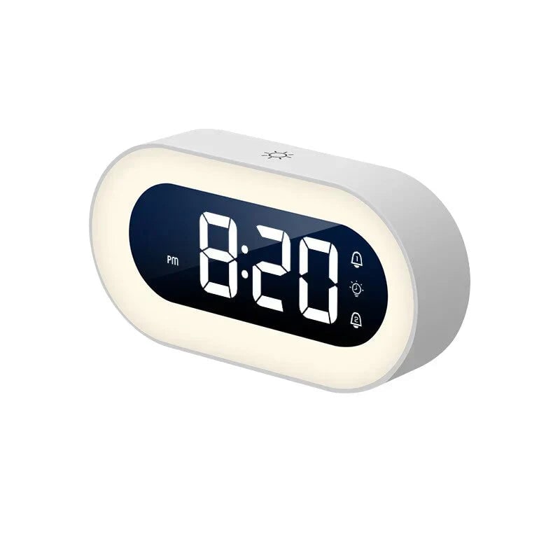 Digital Sunrise Alarm Clock with Dimmable Night Light and Natural Sounds - Image 6