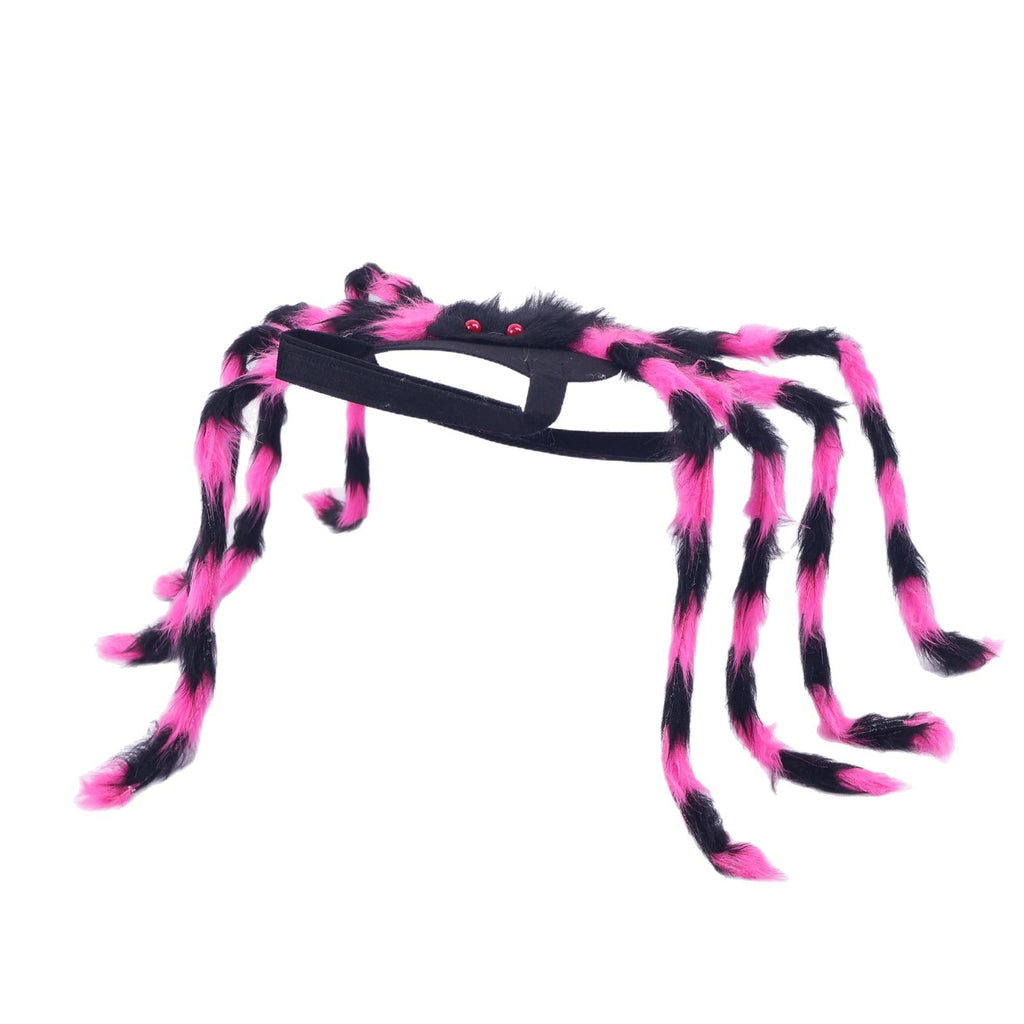 Dog Cat Spider Costume with Bendable Fuzzy Legs Adjustable Straps for Halloween Pet - Image 11