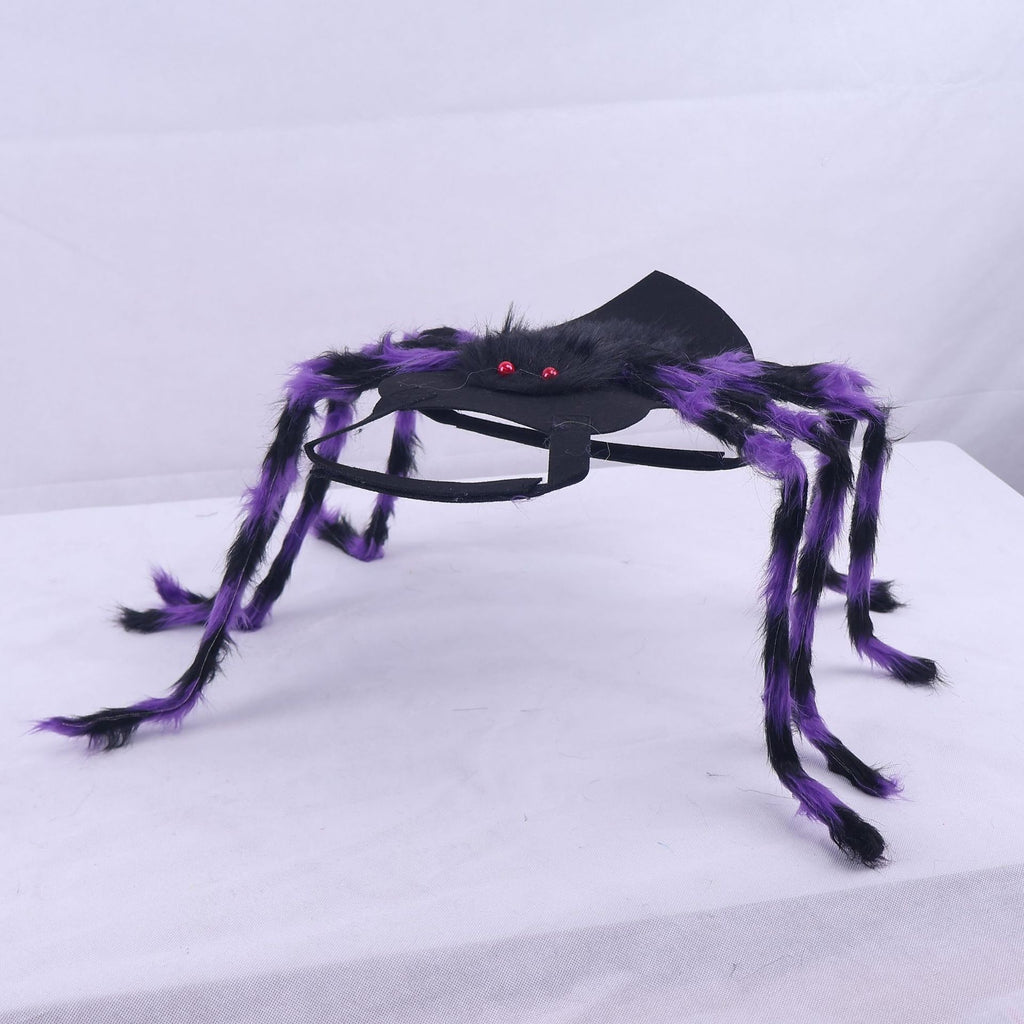 Dog Cat Spider Costume with Bendable Fuzzy Legs Adjustable Straps for Halloween Pet - Image 4