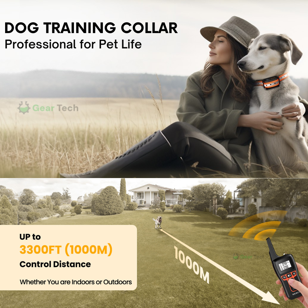 Dog Training Collar Waterproof with Remote Control and Shock Modes - Image 4