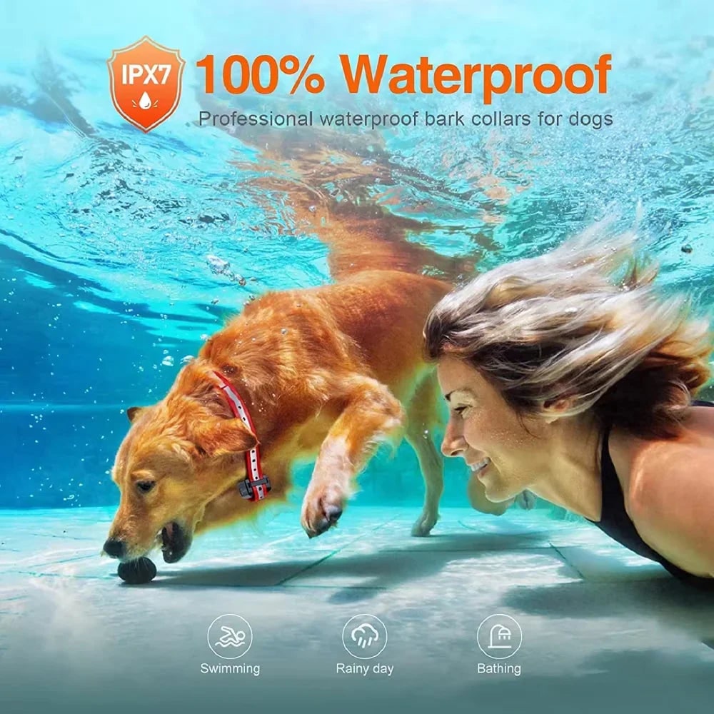 Dog Training Collar Waterproof with Remote Control and Shock Modes - Image 5
