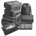 7 Piece Travel Packing Cube Organizer Set with Storage Bags