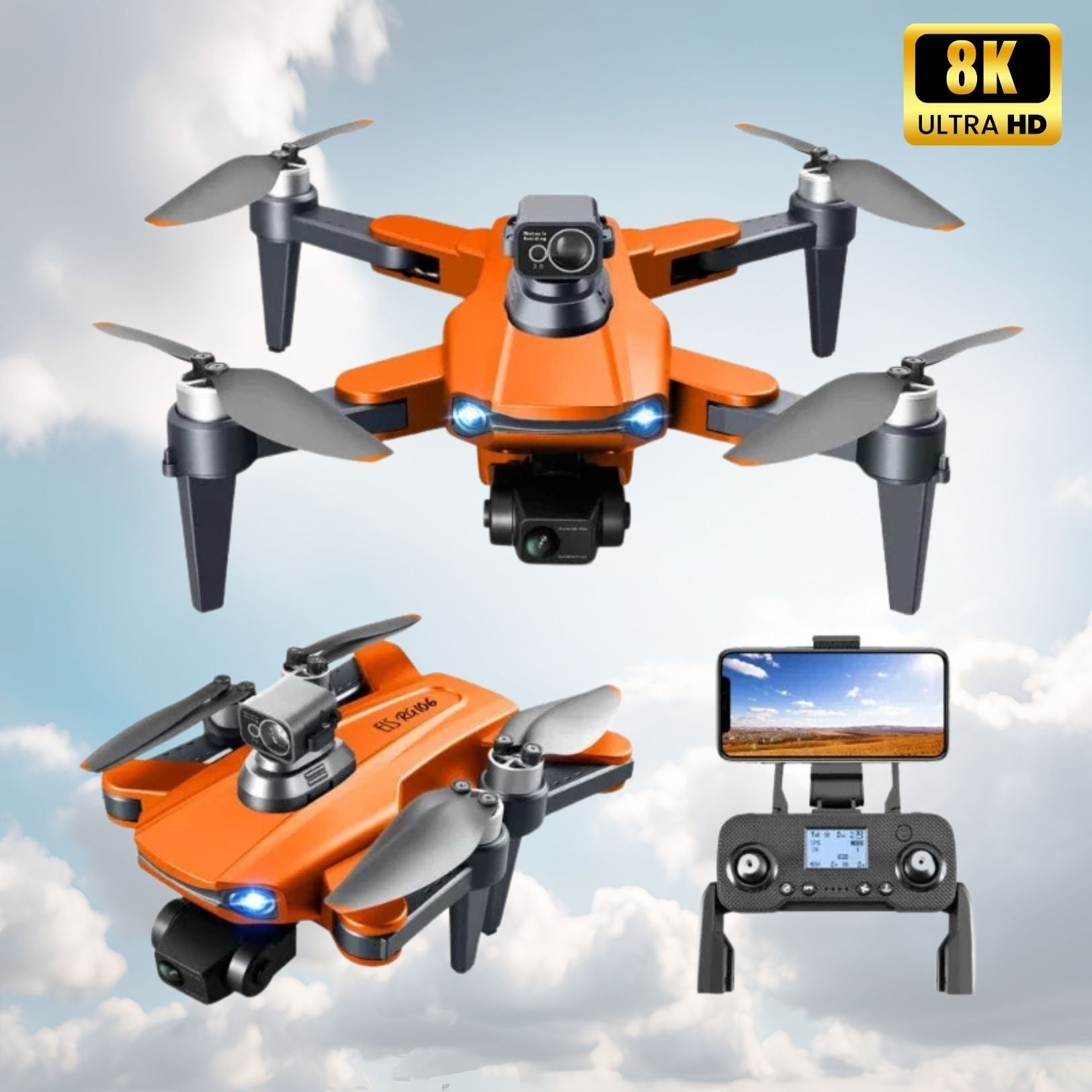 Drone with Fpv 8K Dual Camera GPS Brushless Motor Professional Aerial Photography - Image 16