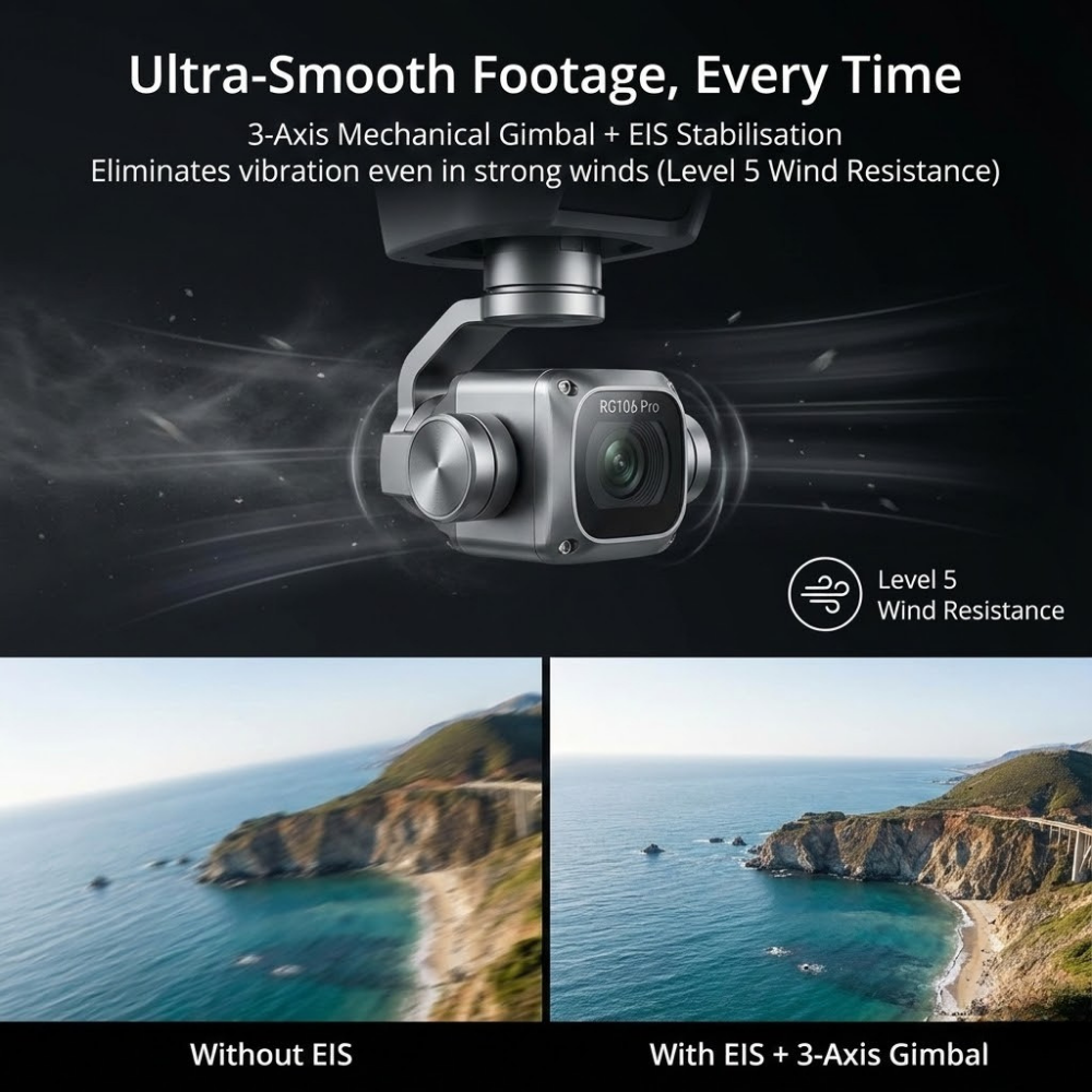 Drone with Fpv 8K Dual Camera GPS Brushless Motor Professional Aerial Photography - Image 3