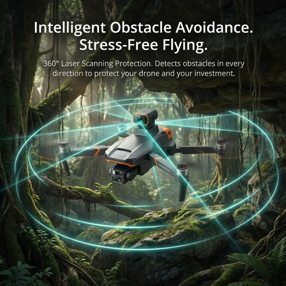 Drone with Fpv 8K Dual Camera GPS Brushless Motor Professional Aerial Photography - Image 5