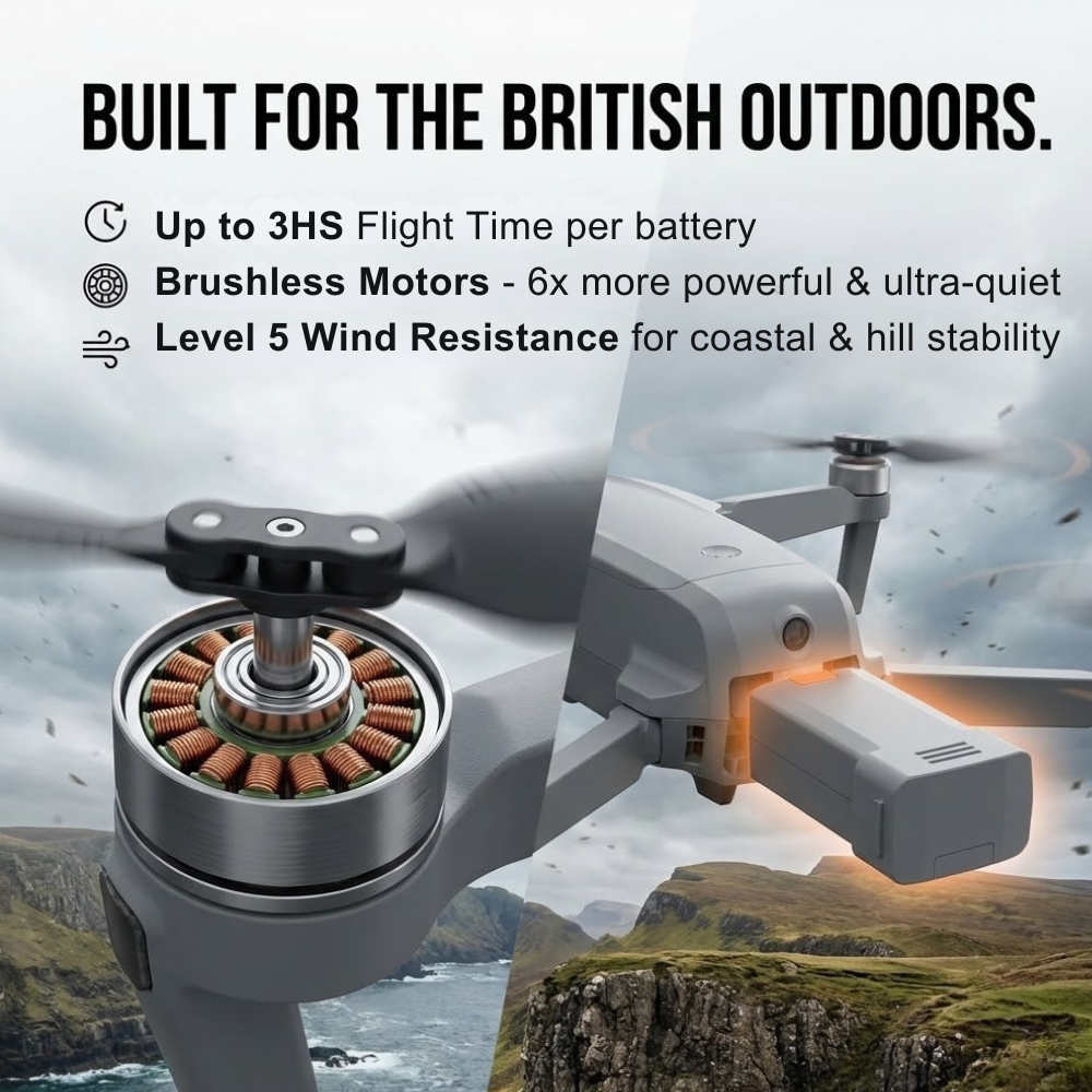 Drone with Fpv 8K Dual Camera GPS Brushless Motor Professional Aerial Photography - Image 6