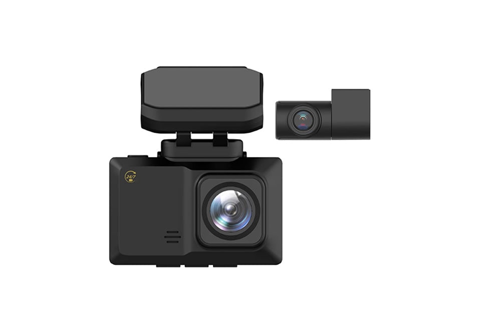 Dual Dash Cam with Front and Rear Car Camera Lcd Screen and WIFI App Control 4k - Image 2