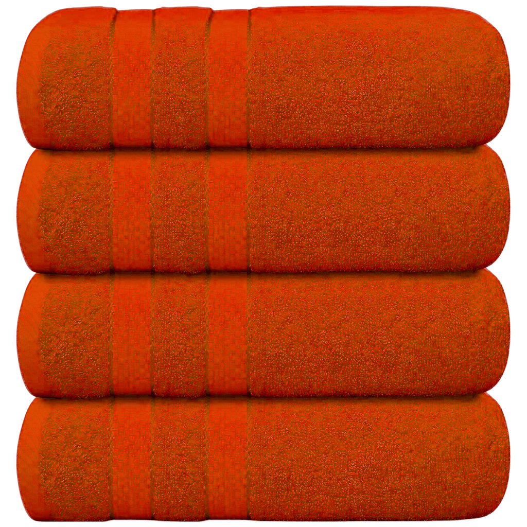 4-teiliges übergroßes Badetuch-Set 75 × 150 cm saugfähig