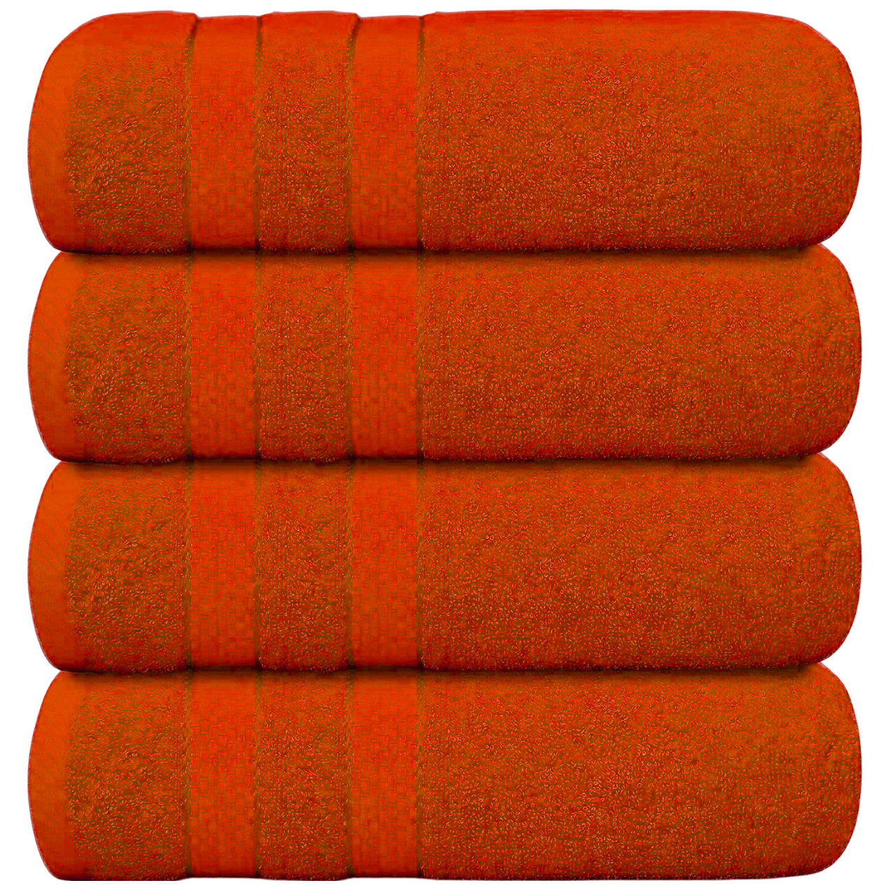4-teiliges übergroßes Badetuch-Set 75 × 150 cm saugfähig