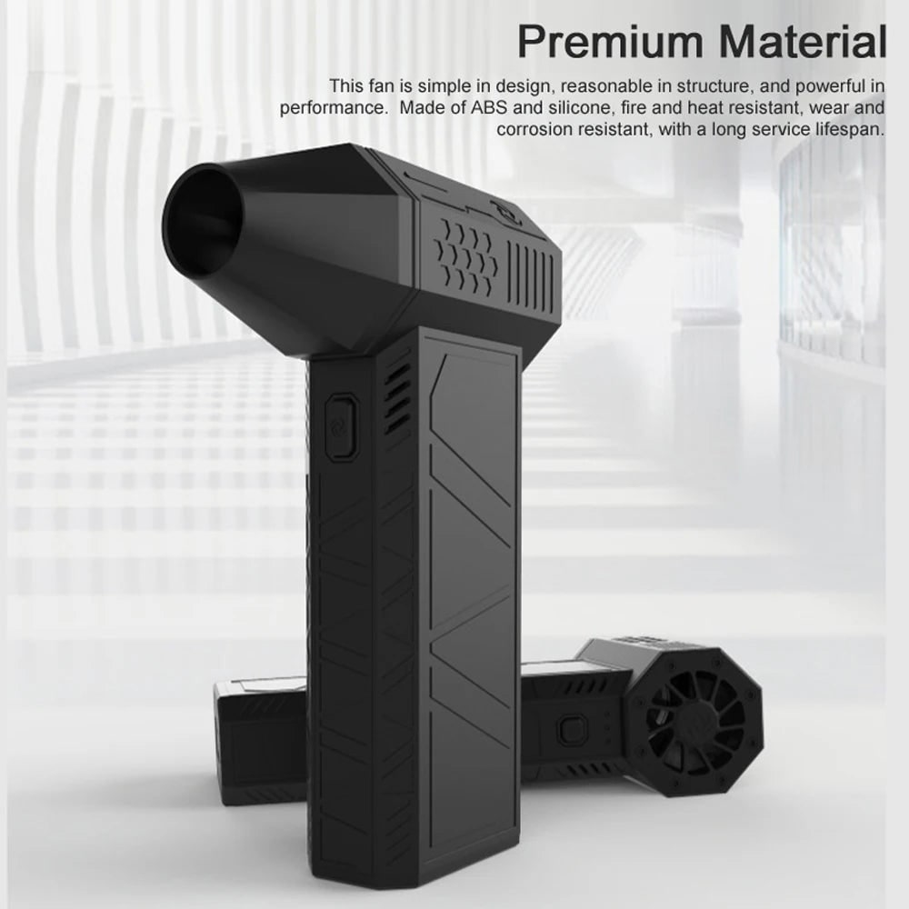 Electric Air Duster Cordless Handheld Rechargeable Portable Mini Blower Battery Powered - Image 2