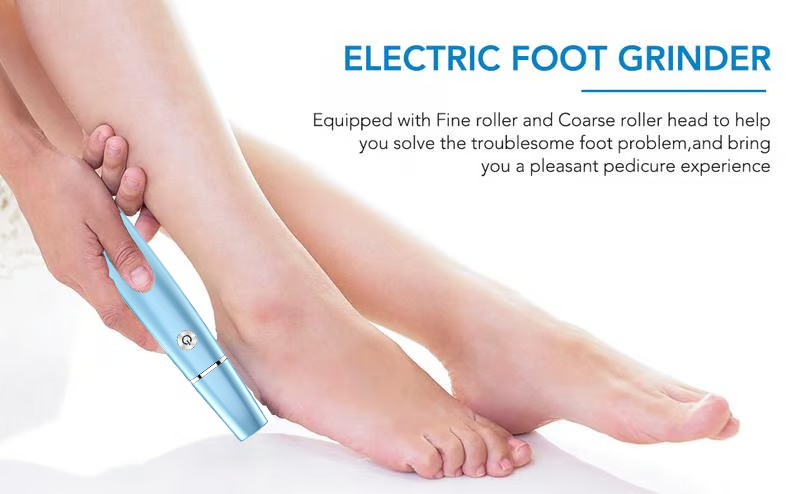 Electric Foot File and Callus Remover with Rechargeable Rotating Roller and Adjustable Speeds - Image 9