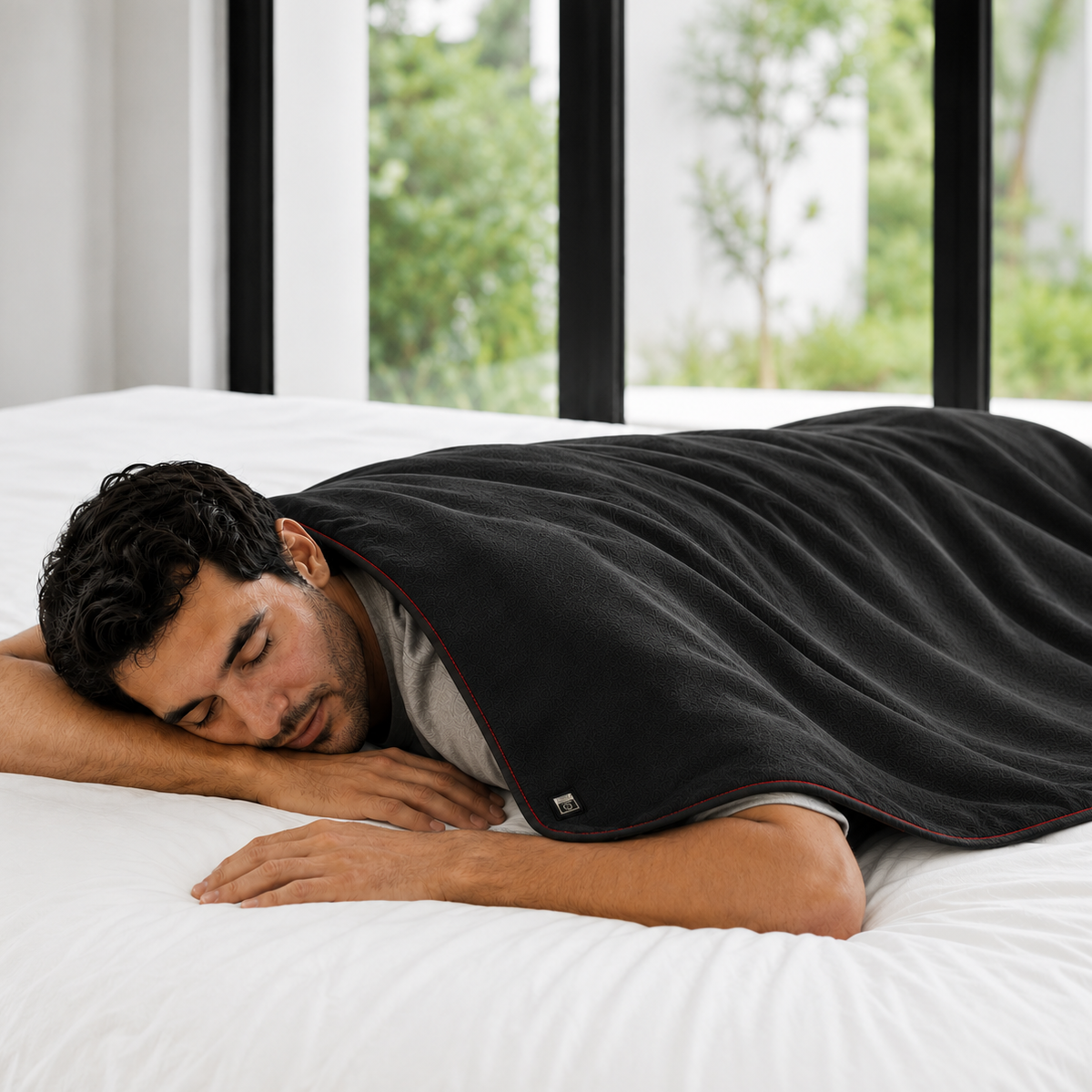 Electric Heating Pad Blanket Infrared Large Fleece Back Pain - Image 1
