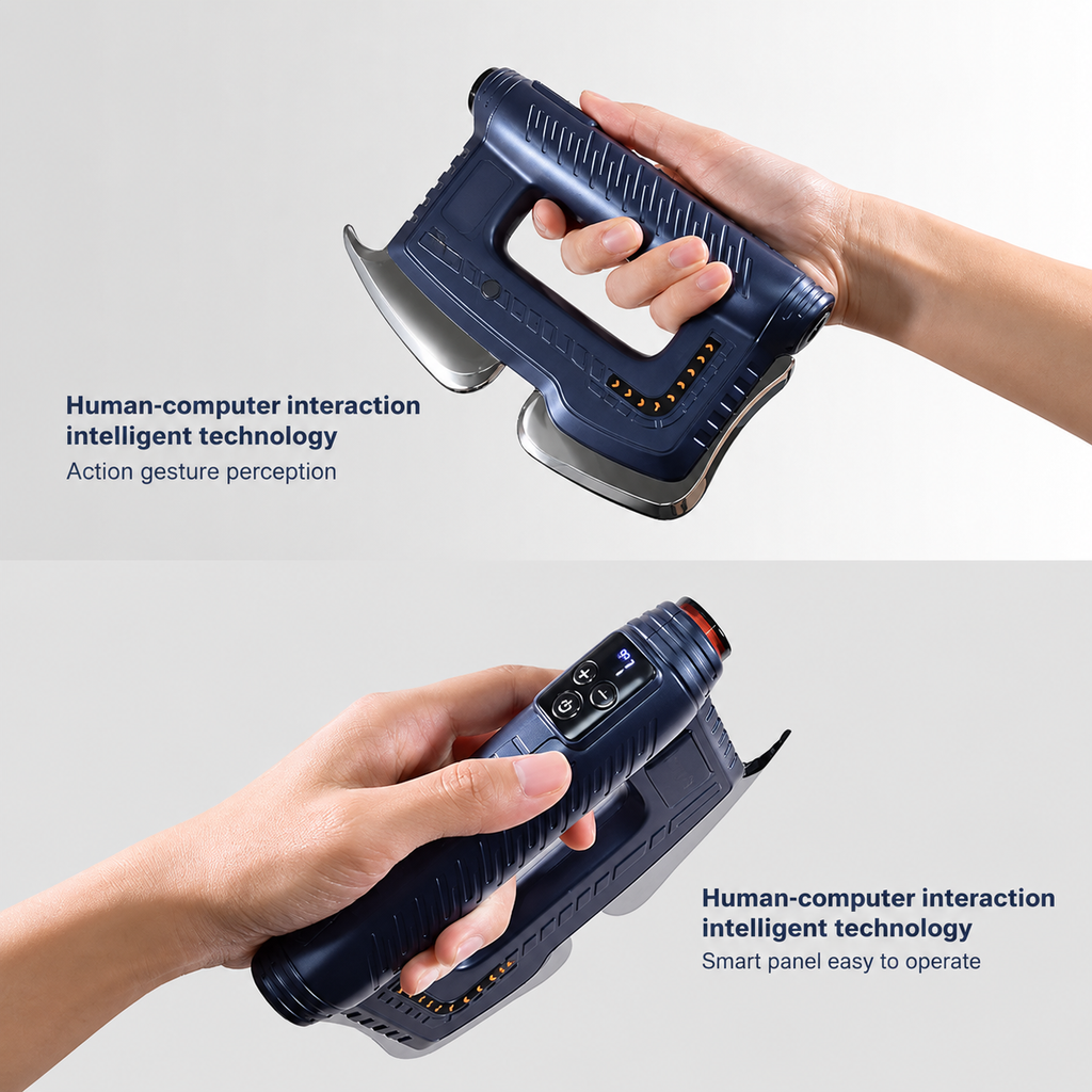 Electric Muscle Scraper and Scraping Tool with Heated Fascia Massage for Myofascial Release - Image 3