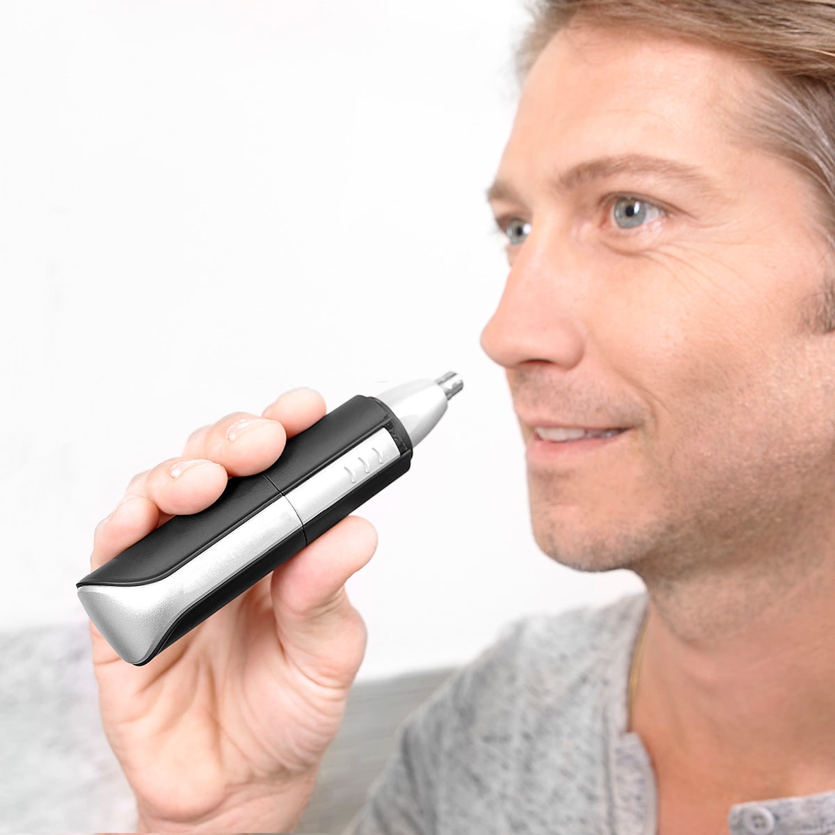 Electric Nose Hair Trimmer Ear Cordless Portable Wireless - Image 3