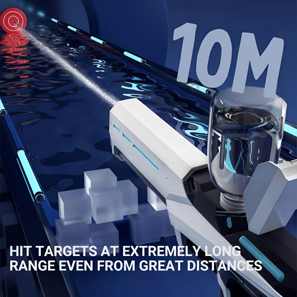 Electric Water Gun Automatic Blaster Rifle Trigger Portable Outdoor Long Range - Image 3