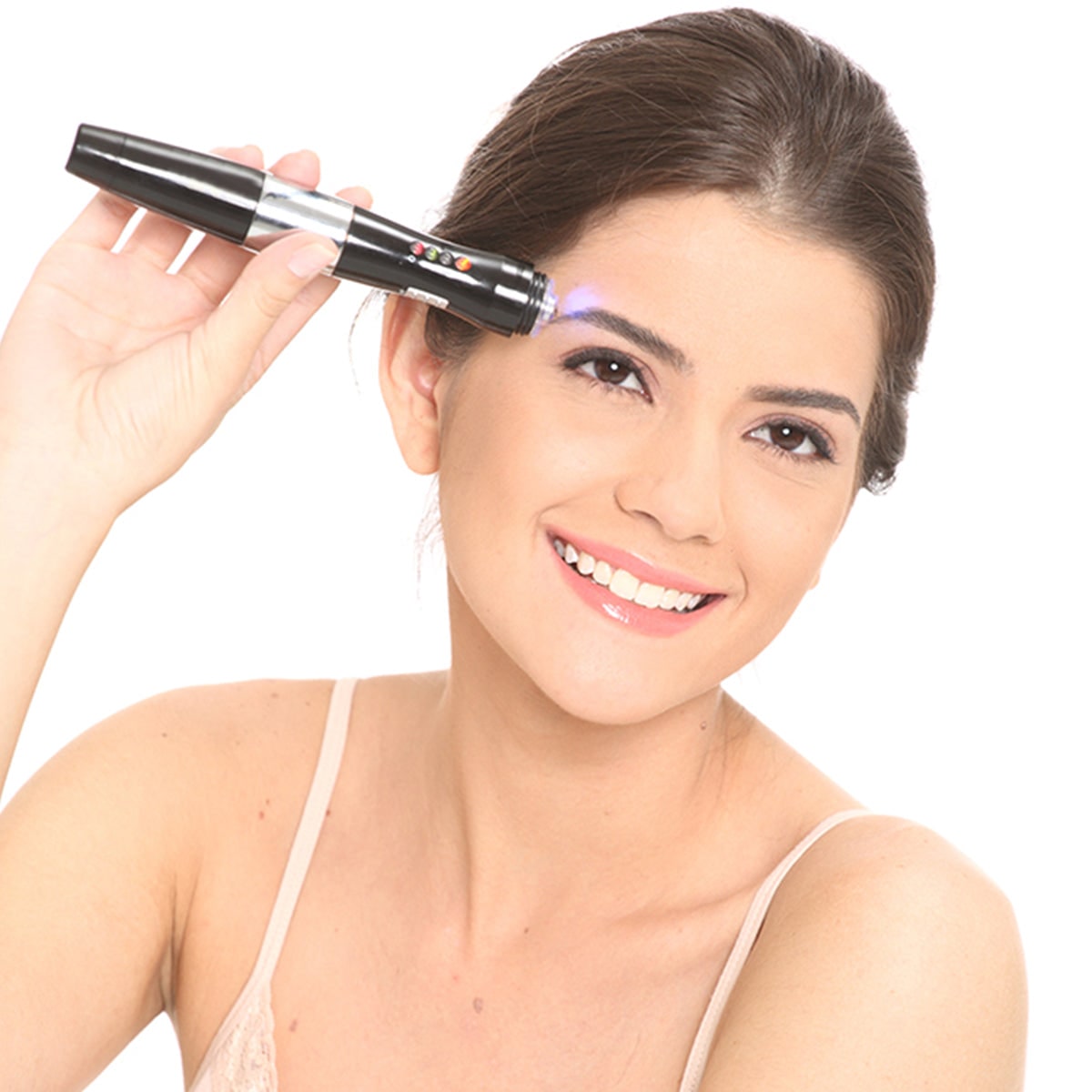Electrolysis Hair Remover Portable Wireless LED Rollerball Pen Kit Home - Image 5