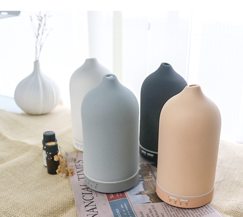 Essential Oil Diffuser and Aroma Humidifier with Ceramic Dome and Timer 100 Pure - Image 2