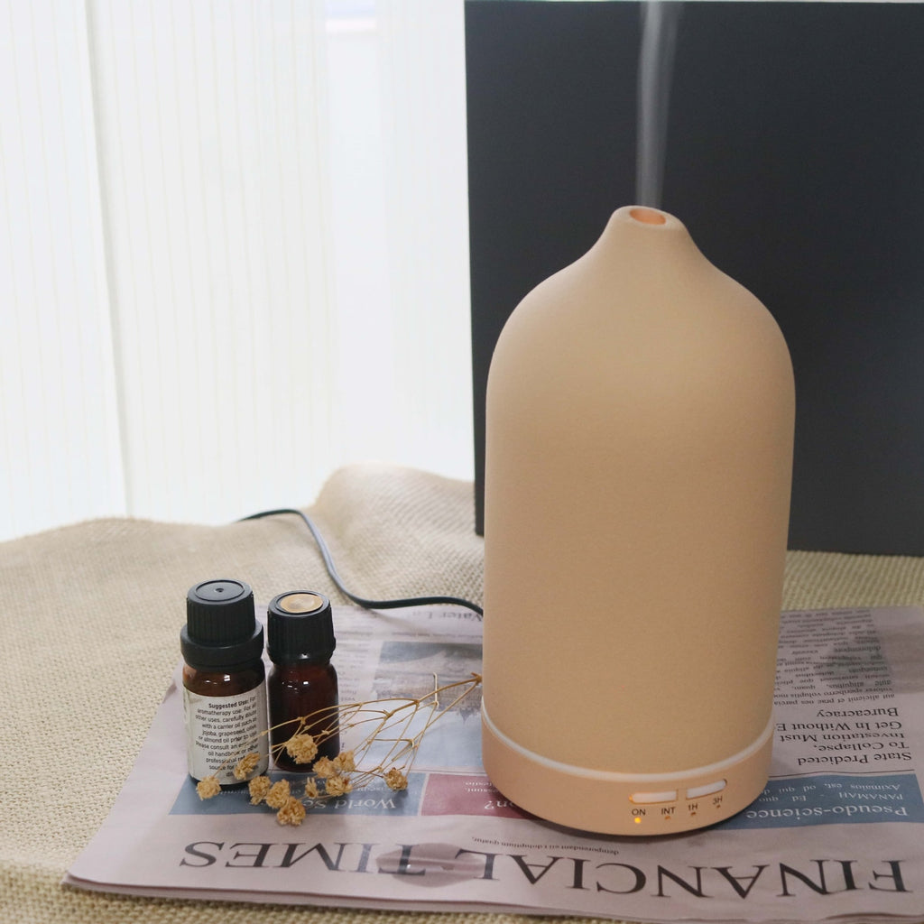Essential Oil Diffuser and Aroma Humidifier with Ceramic Dome and Timer 100 Pure - Image 8