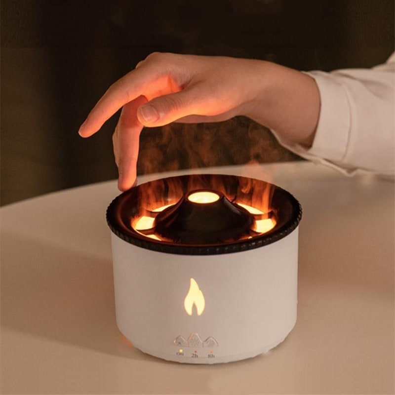 Essential Oil Humidifier Diffuser with Ultrasonic Mist and Light Effect Reed - Image 17