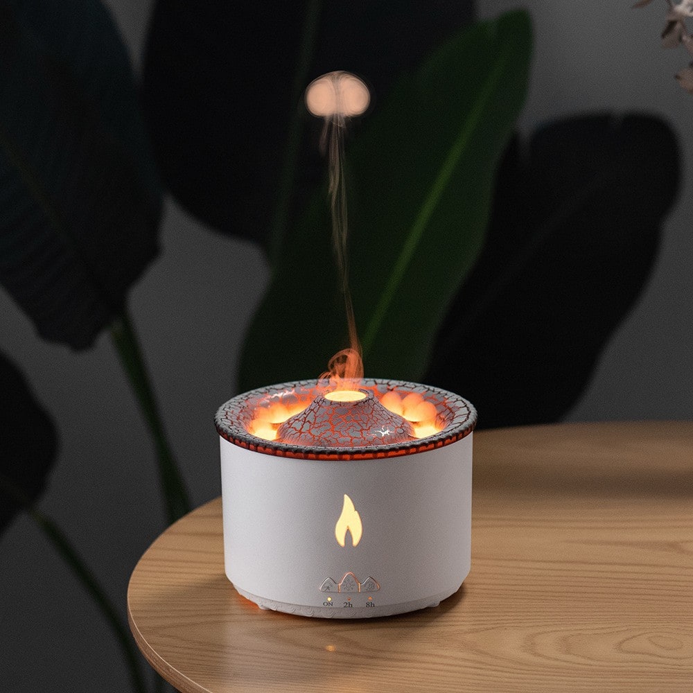 Essential Oil Humidifier Diffuser with Ultrasonic Mist and Light Effect Reed - Image 20