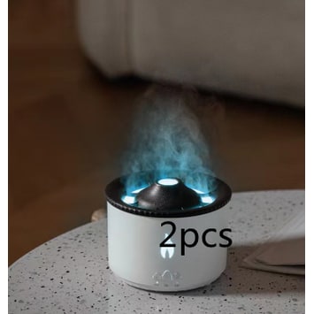 Essential Oil Humidifier Diffuser with Ultrasonic Mist and Light Effect Reed - Image 22